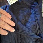 Nike  Women's Dri-Fit Long Sleeve Golf Mid layer Navy floral quilted pullover XXL Photo 7