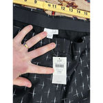 New with Tag J Jill Pants Women Black Cropped Stretch Elastic Waist Career Pant Size 28W Photo 5