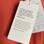 Athleta Vibrant Coral Salutation Stash Pocket ll Capri Leggings New with Tags Photo 9