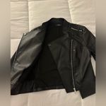 Trac  Black Leather Women's Jacket Photo 2