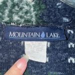 Mountain Lake  fair isle pattern quarter zip jacket. Cute for winter/ Christmas Photo 2