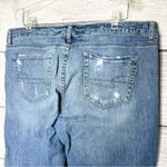 American Eagle  AE77 Premium Distressed Skinny Jeans Size 16 Long Photo 4