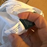 Ralph Lauren Lauren  White Belted Cuffed Shorts Photo 3