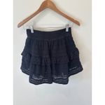 Aerie ‎ Lace Ruffle Mini Skirt Size Small Photo 2