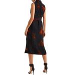 Altuzarra NWT Indira Velvet Dress in Electric Orange 46 XL Photo 2