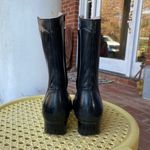 Vintage 70s Sears Waterproof Seashell Winter Boots Black Size 8 Photo 4