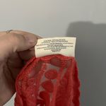 Bobbie Brooks ladies Coral orange lace Top size large Pink Photo 3