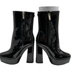 Guess NIB! Byra Platform Block Chunky Y2K Heel Dress Booties - Size 5.5 Photo 5