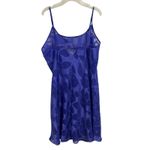 Vtg 90s Inner Most Purple Sheer Floral Slip Dress Size Large Nighty Fairy Grunge Photo 1