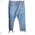 NWT NUUDS RANGER STRAIGHT DISTRESSED JEANS LIGHT casual denim fall $128 fray Blue Size 31 Photo 5