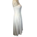 Victoria's Secret Victoria’s Secret Long White Strapless tube dress built in bra 34 D size medium Photo 3