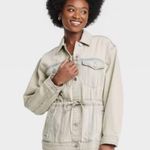 Universal Threads Women's Denim Cinched Jacket Universal Thread Size M Photo 0