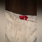 Burns embroidered floral beaded pants fall formal classic boho y2k vintage Gold Size 8 Photo 3