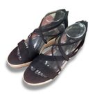 Eileen Fisher Wanda Tumbled Nubuck Espadrille NEW Photo 3