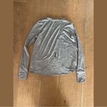 Athleta  crossover back long sleeve gray shirt Photo 1