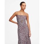 Madewell  Squareneck Sleeveless Maxi Dress in Floral Size 0 NWT Boho Cottagecore Photo 1