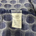 Leota Dress Womens Small Blue White Geometric Career Office Workwear Preppy Photo 8