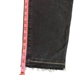 Talbots  NWT size 12 Slim ankle jeans black raw hem Photo 5