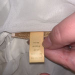 Flora Nikrooz  Vanilla‎ Sheer Tie Robe With Macrame Lace Trim Size S/M Photo 4