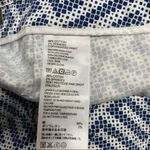 Tommy Bahama Women’s Geometric Capris Size 8 Blue & White Cotton & Spandex blend Photo 6