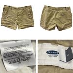 Old Navy Cotton Blend Khaki Chino Stretch 2 Pocket Shorts Womens Size 10 Photo 1