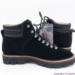 Madewell NEW  The Citywalk Lugsole Hiker Boot in Leather, True black‎ 8 Photo 11