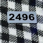 Anthropologie  Women’s 0 Black White Checkered Plaid Essential Crop Flare Pants Photo 13