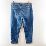 American Eagle  High Rise Mom Jeans Medium Wash Blue 16 Photo 4