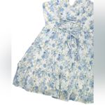 Altar'd State Altar’d State Jodee Floral Mini Dress Coastal Ruffle Feminine Size Medium NEW Photo 4