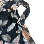 Komarov Grey Floral Print Midi Dress V Photo 3