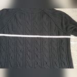 Aerie Black Cable Knit Sweater Photo 8