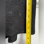 City Triangles Vintage Made In USA black Sparkle Cowl Neck 90s Y2K  Formal dress Photo 3