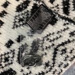 Cupcakes and Cashmere XS Black Open Front Fair Isle Knit Cardigan Sweater Photo 4