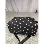 Alice + Olivia  Daisy Print Black Canvas Duffel Bag Unisex Travel​ Photo 1