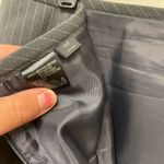 Tahari  Grey Pinstripe Suit Set with Skirt Photo 8