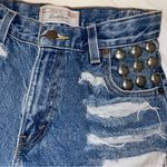Levi's Vintage Levi’s x RUNWAYDREAMZ Studded Jean Cutoff Shorts Photo 2