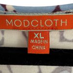 Modcloth Novelty Giraffe Print Fit & Flare Surplice Neck Midi Dress Size XL Photo 2