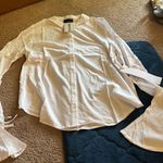 Urban Outfitters Nwt lumiere  white button down L Photo 2