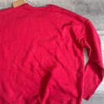 Boutique Oat Collective LOVER Red Pullover Sweatshirt NEW Womens XL Red Crewneck SOFT Photo 5
