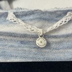 Anthropologie Knitted & Knotted Striped Blue and White Cardigan Small Photo 1