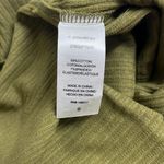 n:philanthropy Revolve  Ribbed Bodysuit Olive Green Square Neck Thong NWT Small Photo 7