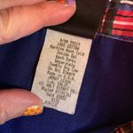 Disney Mickey Mouse Jerry Leigh Top L Blue Sleeveless 90’s Button Up Y2K VTG Photo 5