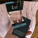 Gap NWT  |‎ Linen Drawstring Shorts in Winsome Orchid Lavender Purple | Large Photo 4