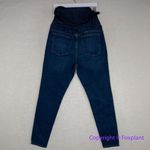Madewell New! Maternity Over-the-Belly Skinny Jeans in Hayes Wash, size 33 Photo 9