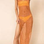 superdown Metallic Copper Dress Photo 0