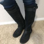 UGG “Dree” Black Harness Moto Riding Boots Size 7 Photo 1