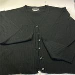 Sandro Black Ribbed Men's Sweater Size XL Photo 6