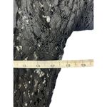 Pretty Little Thing Women's Black Lace Flare Sleeve Top Photo 3