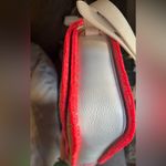 Kate Spade Authentic  Stiched/straw/leather TWIST LOCK Shoulder/ Crossbody Bag Photo 10