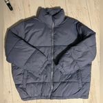 Pretty Little Thing Women's Blue Puffer Jacket Photo 2